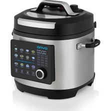 Onvo OVTC02 1000W Elektrikli Düdüklü Tencere 6l Akıllı Pişirici