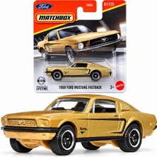 Hot Wheels C0859 Matchbox 1:64 Tekli Arabalar 1968 Ford Mustang Fastback JNK51