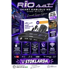 Riosat Prime Skart Kablolu Full Hd Uydu Alıcısı
