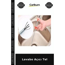 Carlburn Özel Üretim Pratik Temizlik Banyo Mutfak Lavabo Açıcı Tel