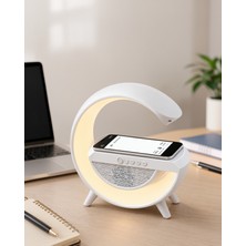 Kaliteyi Bul Bluetooth 5.0 Hoparlör With Kablosuz Şarj ve Rgb Gece Lambası