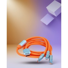 Kaliteyi Bul USB Type-C 120W Hızlı Şarj Kablosu 180 Derece Dönen Kablo