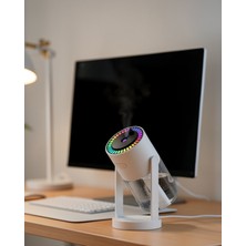 Kaliteyi Bul Yıldızlı Projektör Hava Nemlendirici Ultrasonik Buhar ve Rgb Işık
