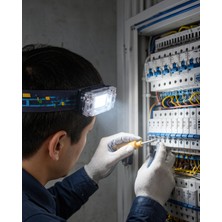 Kaliteyi Bul Kafa Lambası LED Ayarlanabilir USB Şarjlı 215 Lümen
