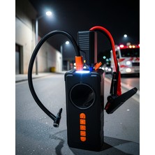 Kaliteyi Bul 10000MAH Şarjlı Araç Kompresörü Dijital Lastik Şişirme Pompası