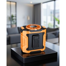 Kaliteyi Bul Dijital Ekranlı Turbo Mini Vantilatör 3 Hız Seçenekli Type-C Şarj
