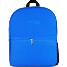 Zepplin Giyim Rafael Nadal Blue Logo Text Sırt Çantası Mavi