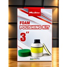 Max Shine Maxshine Foam Polishing Kit Sünger Seti- 3 Inch