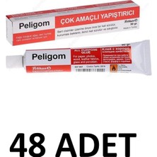 Peligom 48 Adet Çok Amaçlı Yapıştırıcı 90 gr Sıvı Yapıştırıcı