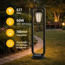 Ack Bahçe Armatürü Gordion  E27 Max 60W 700MM AG36-00612