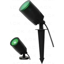 Ack Pc Çim Armaturu GU10 Yesil AG56-01055