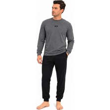 Elitepoint 1929 Erkek O-Yaka Kışlık Pijama Takım