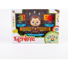 Kaia Life 2321 Eğitici Denge Maymunu Pencereli Eğitici Oyuncak