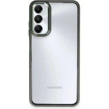 Hubrendy Mep Samsung Galaxy A05S Kılıf Power Silikon - Koyu Yeşil
