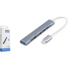 Hadron HDX7896G Type-C Pd Hub 5 Port 480 Mbps 20W Gri