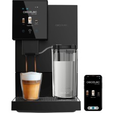 Cecotec Cremmaet Compactccino Tam Otomatik Kahve Makinesi | 30 İçecek, Wi-Fi, Süt Hazneli