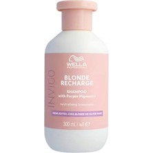 Wella Professionals Ens Shop Professionals Invigo Blonde Recharge Blonde Nötrleştirici Mor Şampuan 300 ml