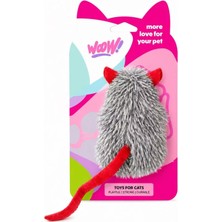 Nunbell Wow Kedi Oyuncak Fare Gri