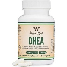 Double Wood Supplements Dehidroepiandrosteron 100 Mg 180 Caps