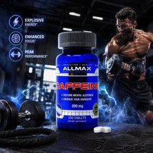 Allmax Caffeine Kafein 200 Mg 100 Tab