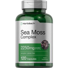 Horbaach Horbäach Sea Moss Complex Complex Formula With Bladderwrack & Burdock Root 2250MG 120 Caps