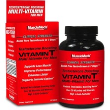 Musclemeds Vitamin T Test Boosting Multivitamin For Men Tribulus Long Jack 90 Tablet