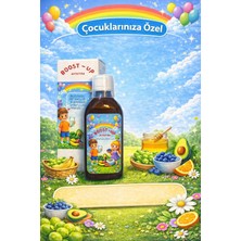 Boost-Up Boost Up Nutrition Kids Children Bitkisel Şurup Doğal Karbonhidrat Yardımcısı Bitkisel Gainer Appetite Weight Gain 150 ml