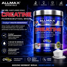 Allmax Creatine Kreatin Monohydrate 400G - 80 Servis
