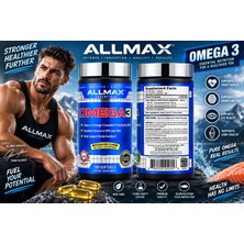 Allmax, Essentials, Omega-3, Epa And Dha Brain Function 180 Softgels