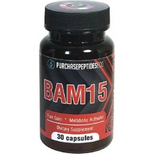 Purchasepeptideseco BAM15 30 Capsules 15 Mg