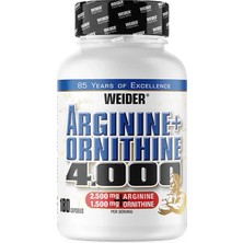 Weider Arginine Plus Ornithine 4.000 – 180 Caps