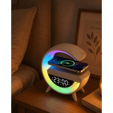 Rgb Işıklı Bluetooth Hoparlör Tf Kart ve Fm Destekli Kablosuz Ses Sistemi