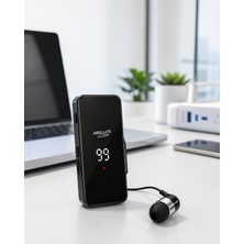 Kaliteyi Bul Klipsli Taşınabilir Tek Kulaklık Bluetooth