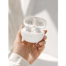 Kaliteyi Bul Küpe Tasarım Kablosuz Bluetooth Kulaklık Uzun Süreli Şarj