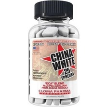 Cloma Pharma China White Ephedra Fat Burner 100 Tablet