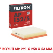 Filtron HAVA FİLTRESİ OPEL İNSİGNİA 1,4 TURBO HB SEDAN SPORTS / COUNTRY TOURER 1,4 1,6T 2,0T 2,8 1,6/2,0 CDTİ AP152/5