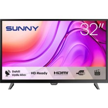 Sunny Sunyy SN32HMLN-N01S Hd 32'' 82 Ekran Uydu Alıcılı LED Tv