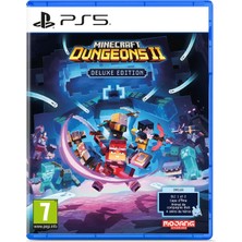 Sony Minecraft Dungeons Iı Deluxe Edition Ps5 Oyun – 1-4 Oyuncu Co-Op Aksiyon Macera + Dlc 1 ve 2