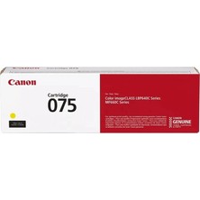 Canon CRG-075Y Sarı 1300 Sayfa Toner MF664