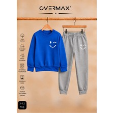 Overmax Çocuk Smile Baskılı Eşofman Takımı – 3-12 Yaş