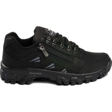 Ay Ayakkabım Wd 3007 Erkek Siyah-Siyah Outdoor Ayakkabı