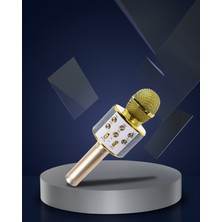 Kaliteyi Bul Bluetooth Karaoke Mikrofonu Şarjlı Uzun Ömürlü