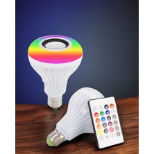Kaliteyi Bul Bluetooth Hoparlör LED Lamba 360° Işık