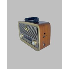 Kaliteyi Bul Bluetooth Radyo Ahşap Eskitme Tasarım Fm Am Sw