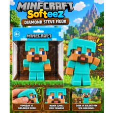 Efnaz Style Minecraft Softeez Diamond Steve Figür