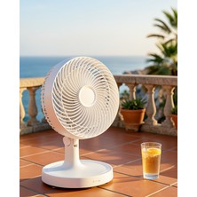 Kaliteyi Bul Mini Masaüstü Vantilatör 2200 Rpm Sessiz Çalışma