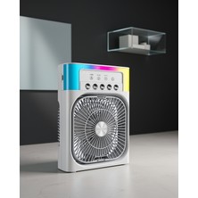 Kaliteyi Bul Su Buharlı Mini Klima Fan Rgb Işıklı Taşınabilir