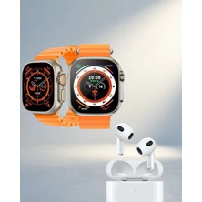 Bin1çeşit Modern Akıllı Saat 45 mm Kulaklık Seti ile