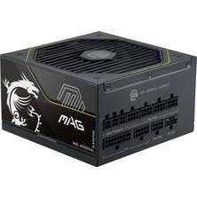 MSI Msı 1200W 80+ Platınum Mag A1200PLS Pcıe5 Tam Modüler Power Supply