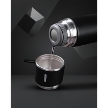 Kaliteyi Bul 3 Bardaklı Isı Koruyucu Termos Seti 500 ml